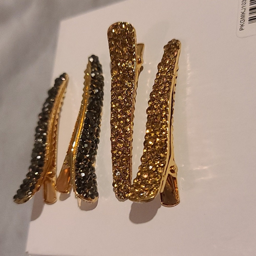6 Set Hair Clips - Picture 1 of 2